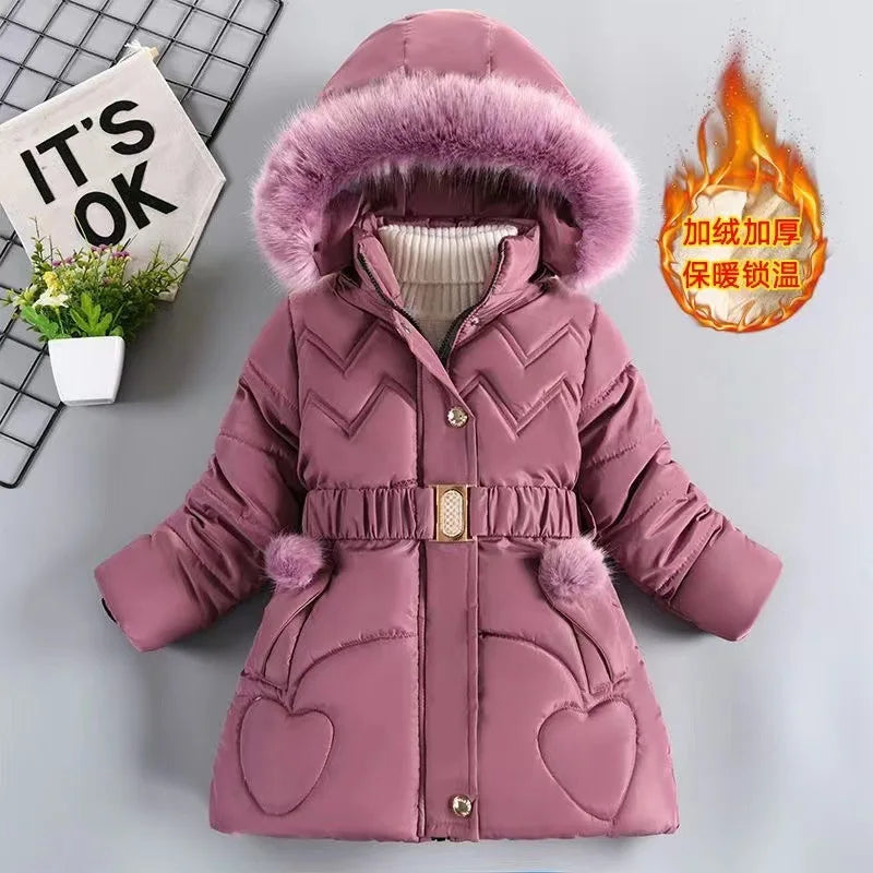 Winter Girls Coat™ Children's Hooded Jacket