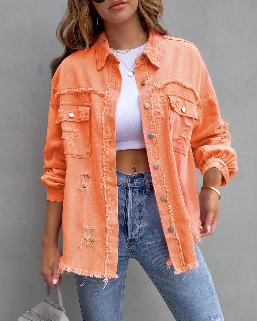Women's Denim Shirts™ Vintage Oversized Loose Shirt
