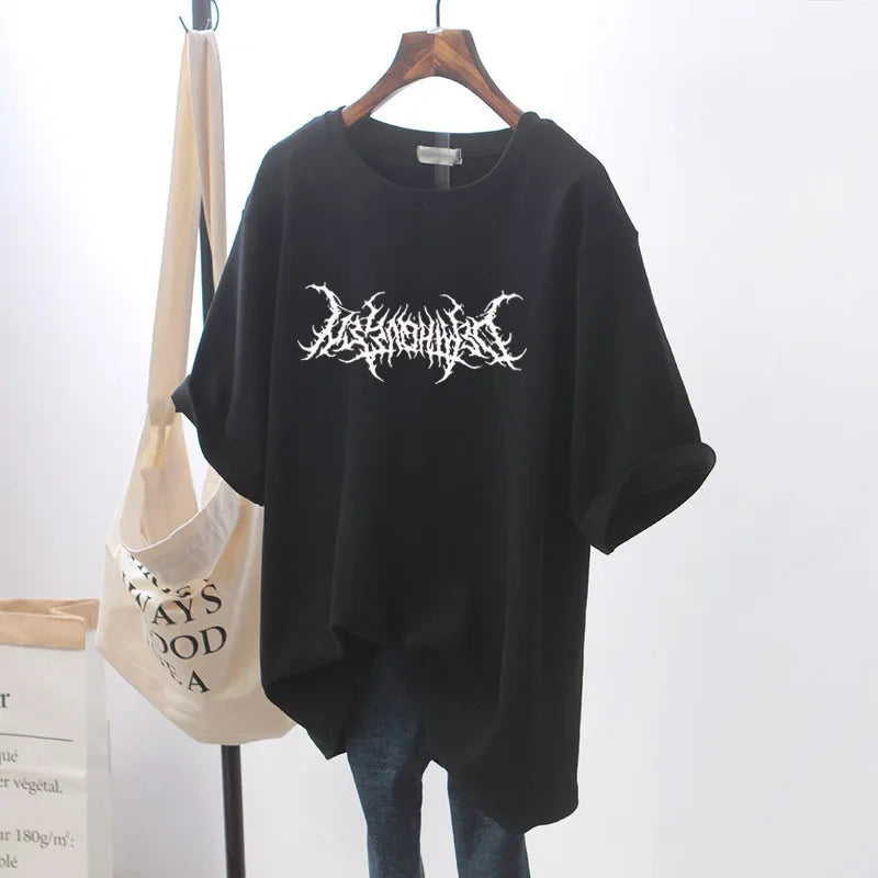 Women's Print T-shirt™ Short-sleeved Loose T Shirt