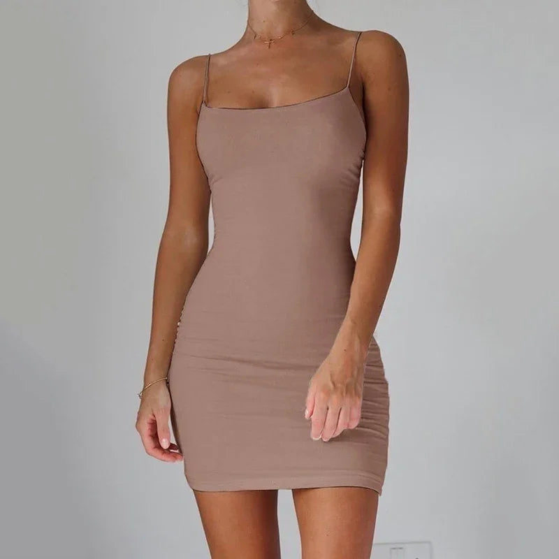 Women's Strap Mini Dress™  Short Spaghetti Bodycon Sexy Summer Dresses