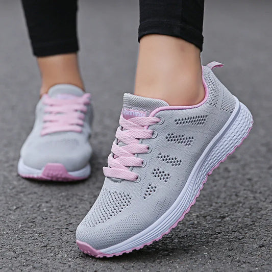 Women's Sneakers™ Breathable Walking Mesh Flat Shoes Sneakers