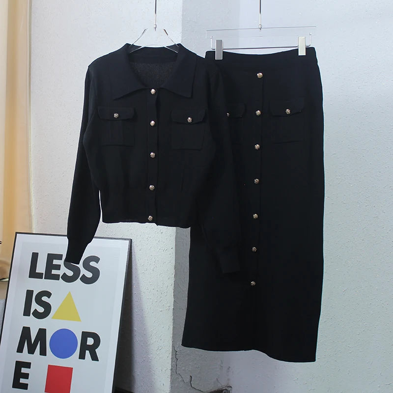Women's Elegant Dress and Shirt™ Vintage Sets