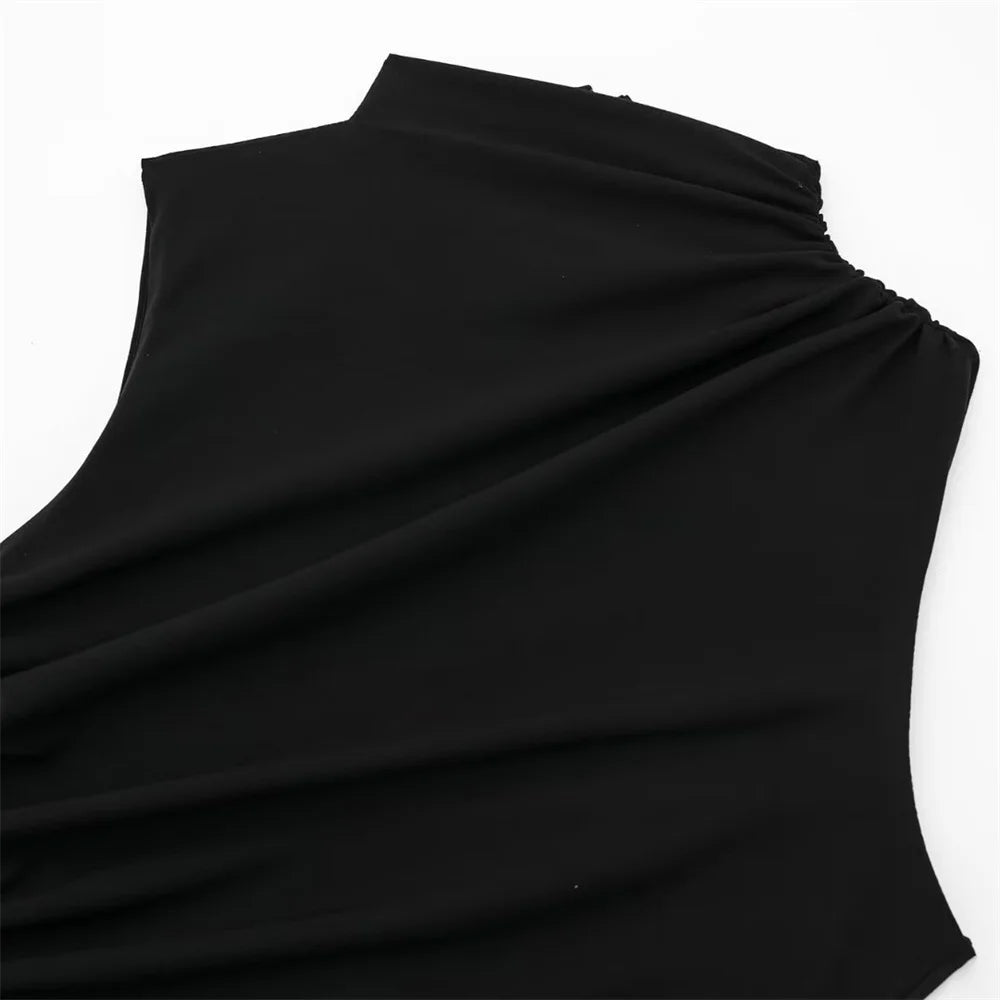 Women Dress™ Spring And Summer Fashionable Pleated Decorative Dress