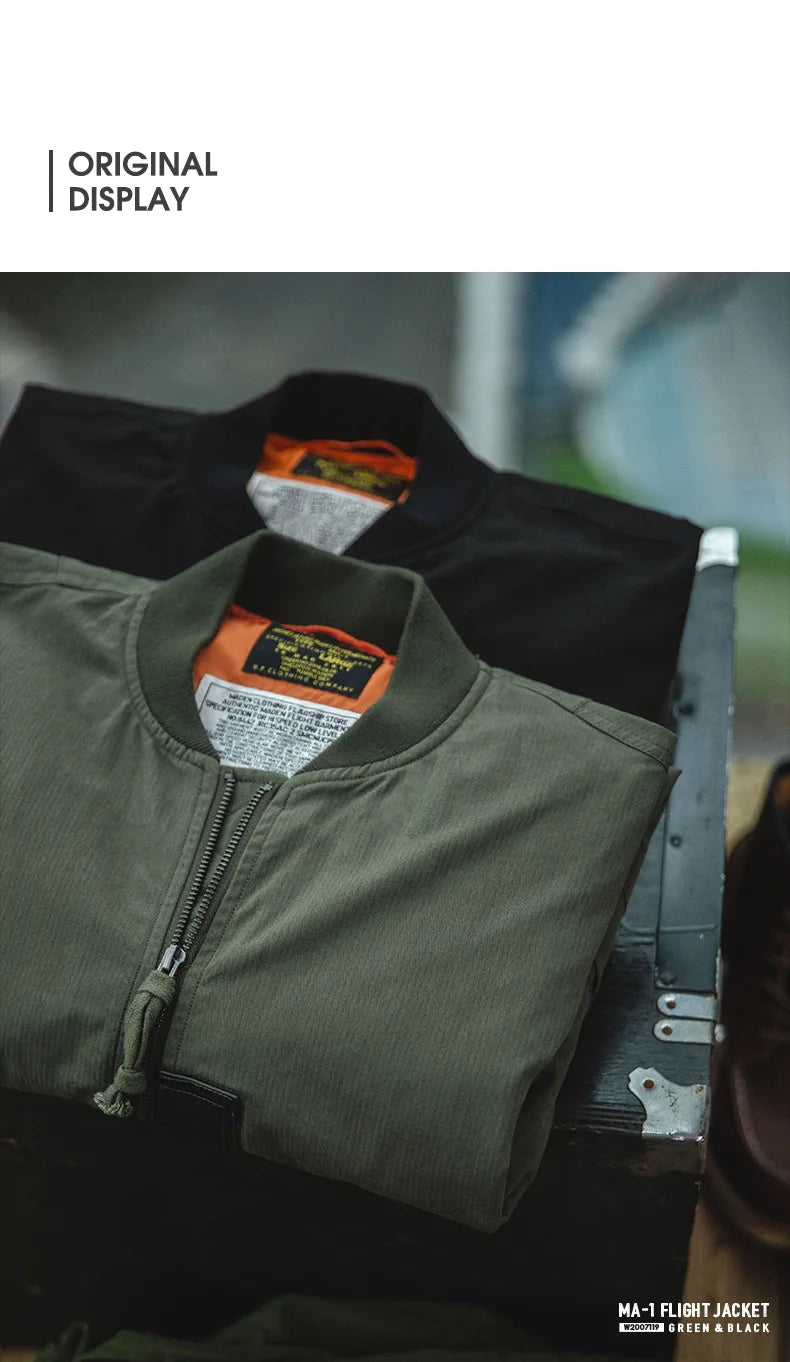 Men's Bomber Jacket™ Maden Retro MA1 Wind proof Jackets