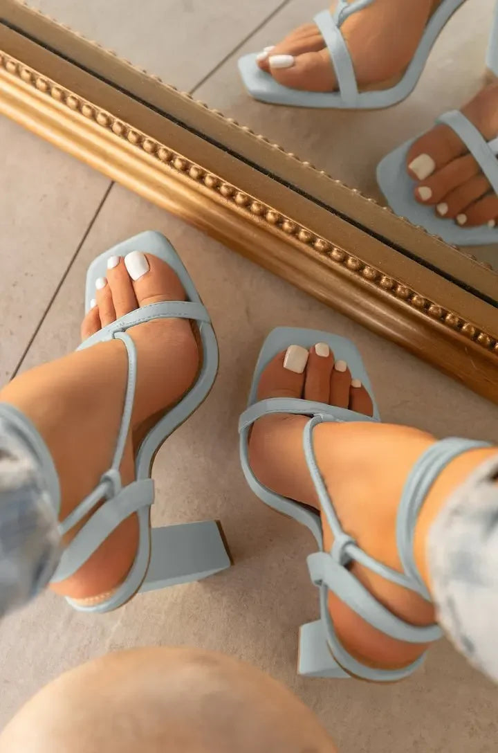 Women's Sandals™ Fashion High Heels Roman Style Square Head Sandals
