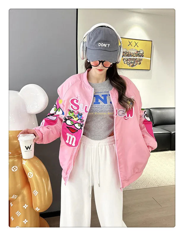Women's Cross-border Jacket™ Loose Fit Hip Hop Top Jacket