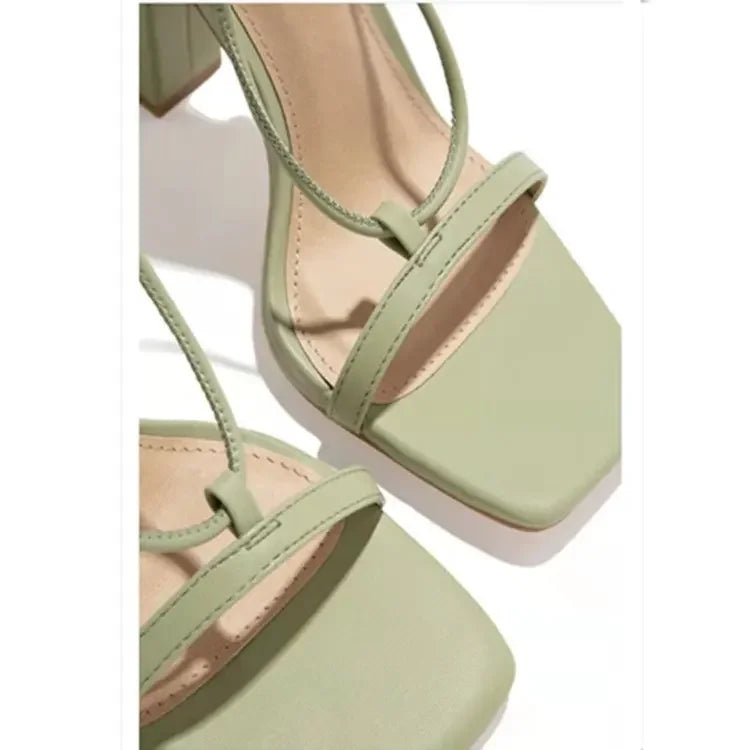 Women's Sandals™ Fashion High Heels Roman Style Square Head Sandals