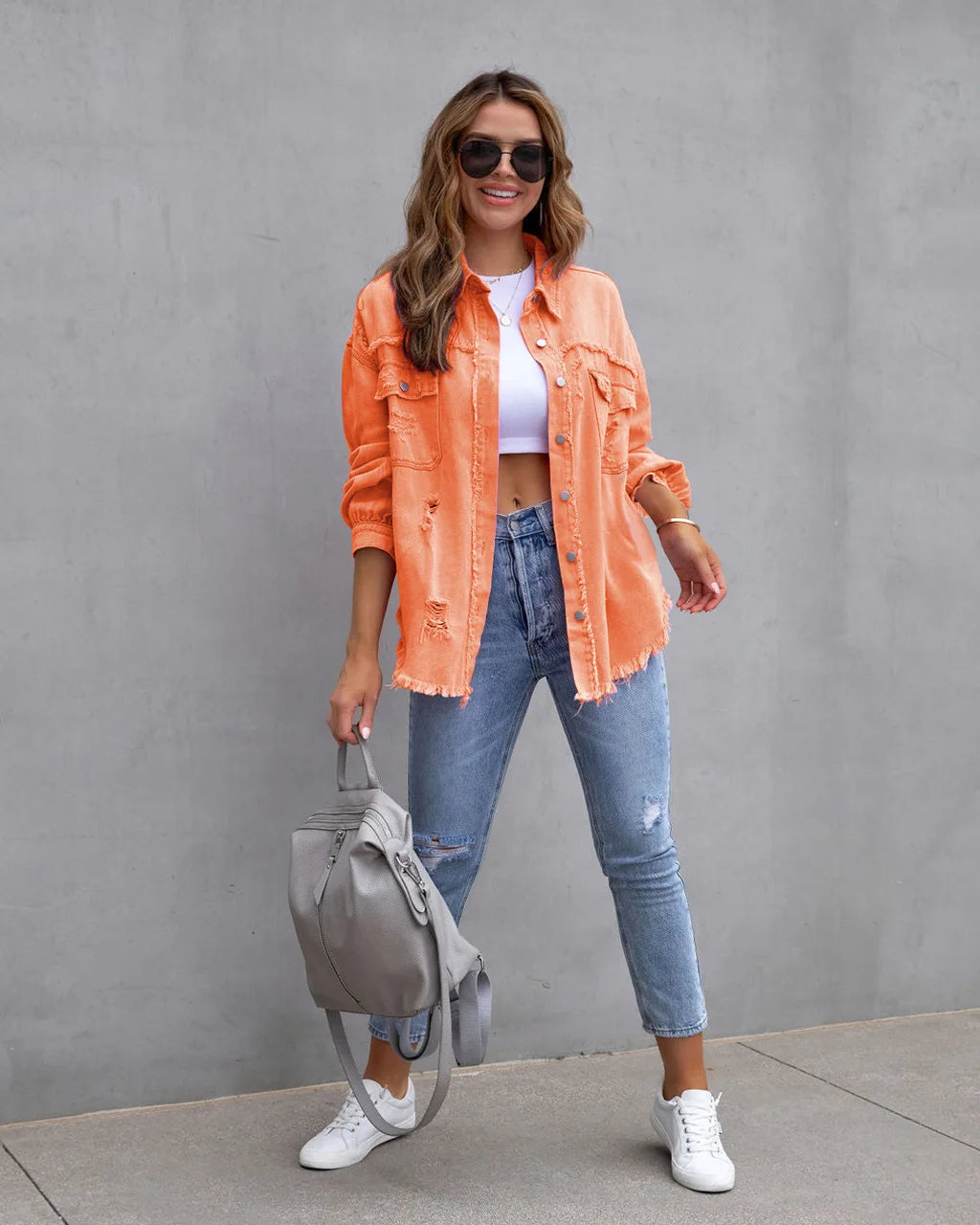 Women's Denim Shirts™ Vintage Oversized Loose Shirt