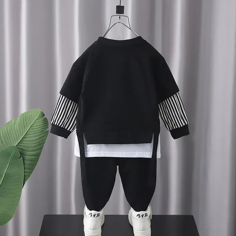 Boy's Tracksuit™ Children Stripe Tracksuit