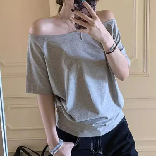 Women's Summer T-shirts™ Casual Clean fit Short Sleeve Y2k Top Aesthetic Clothes