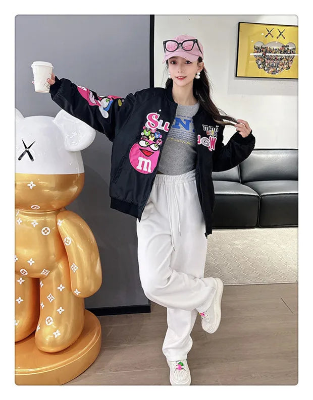 Women's Cross-border Jacket™ Loose Fit Hip Hop Top Jacket
