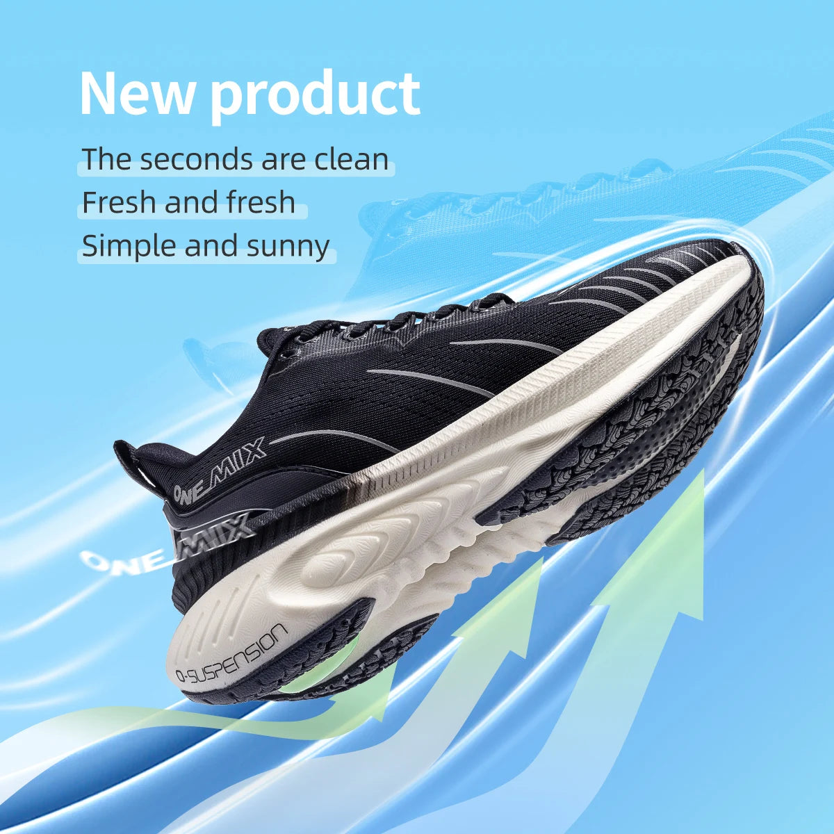 ONEMIX New Cushioning Running Shoes™ Men and Women Lace Up Sports Non-slip Outdoor Athletic Sneakers