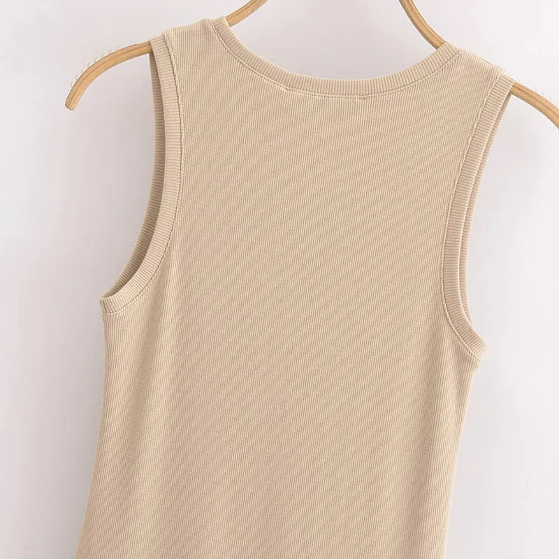 Women's TRAF Elegant Long Dresses™  Sleeveless Casual Y2k Dress