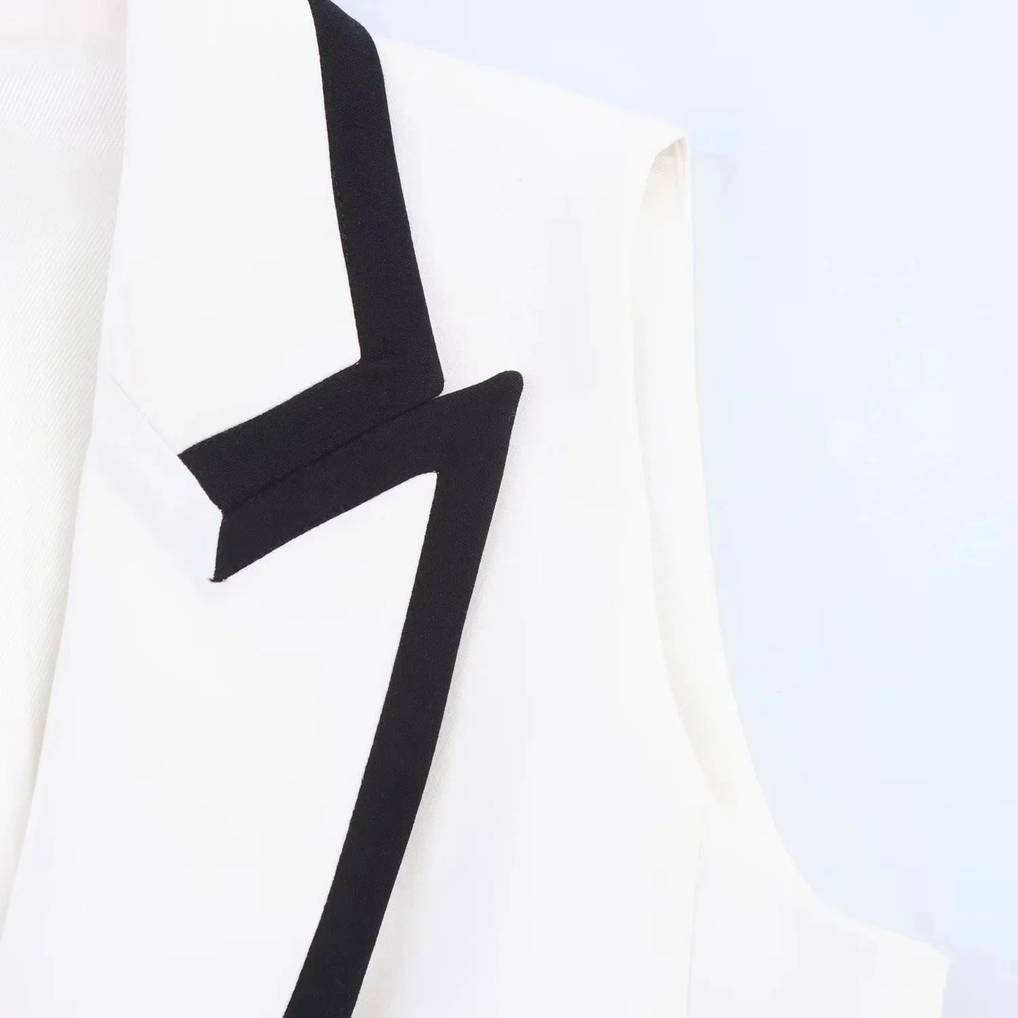 Women's Summer Suit™ TRAFZA Causal Chic Patchwork V Neck Double Breasted Vest Blazer Straight Shorts Spring Summer Sets
