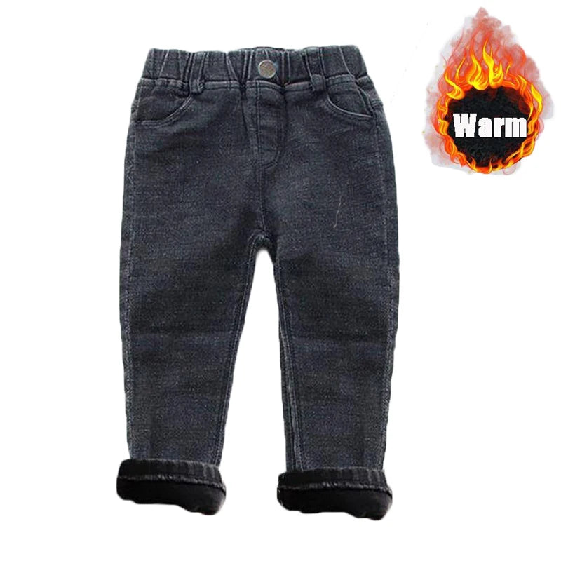 Baby Kids Thick Jeans™  Boys & Girls Denim Pants