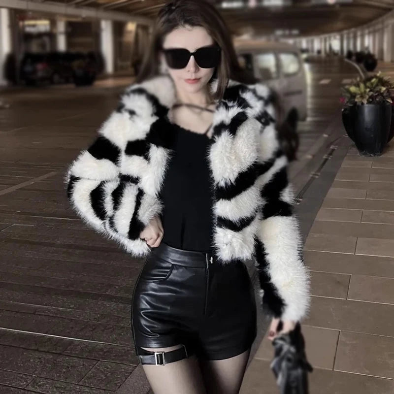 Women's Shorts™ High Waist PU Leather Versatile Hot Shorts Hollow out Buckle Slim Shorts