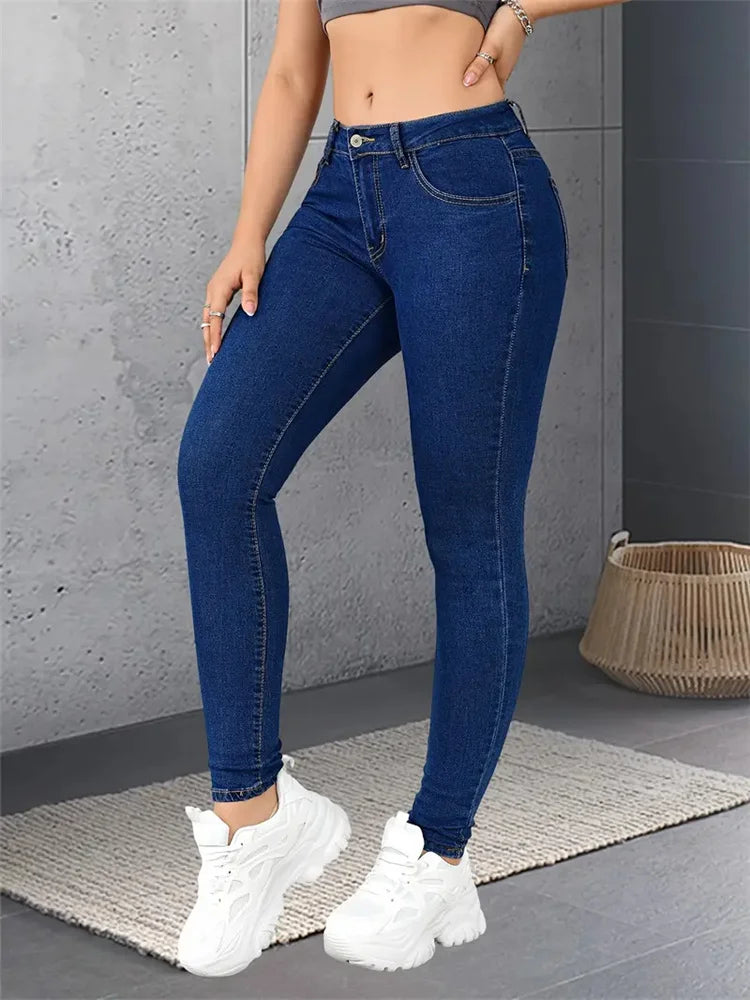 Women Stretch Skinny Jeans™ Slim Fit Pencil Leggings Denim Pants