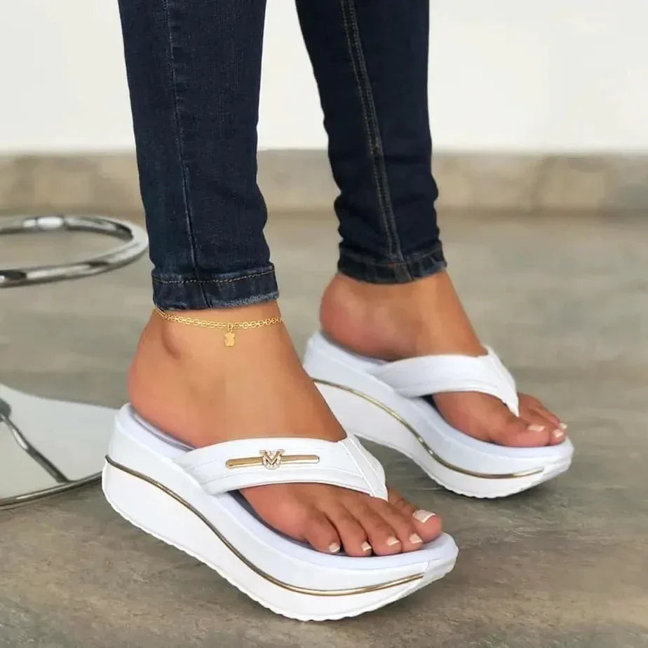 Women's Casual Slippers™ Platform Wedges Summer Slip-On Flip Slippers