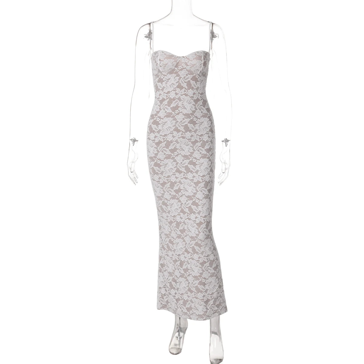 Women's Floral Print Slips Backless Dress™ Patchwork Mesh Slit Sexy Bodycon Maxi Dress