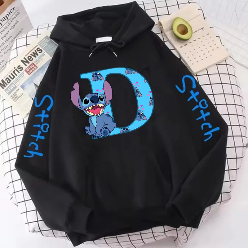 Women's Y2K Hoodies™ Cute Kawaii Disney Lilo & Stitch Anime Printed Hoody