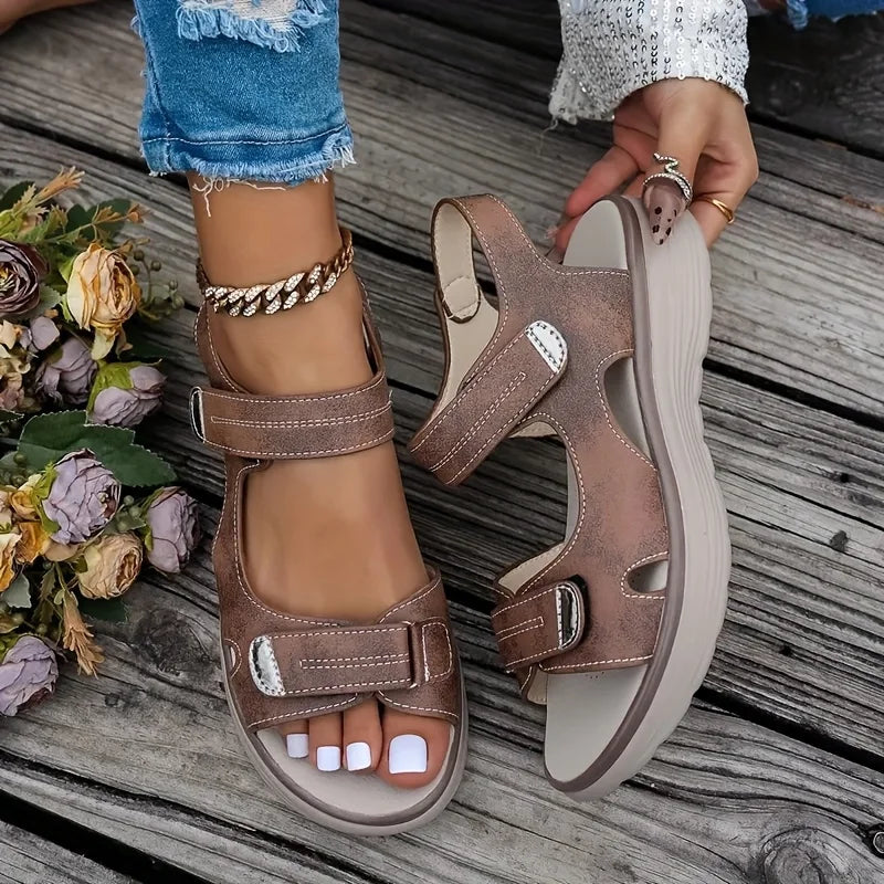 Women's Sole Durable Sandals™ Outdoor Beach Slippers Platform Sandals