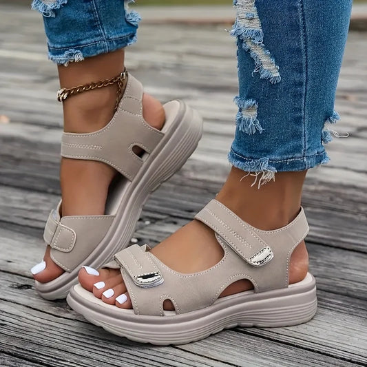 Women's Sole Durable Sandals™ Outdoor Beach Slippers Platform Sandals