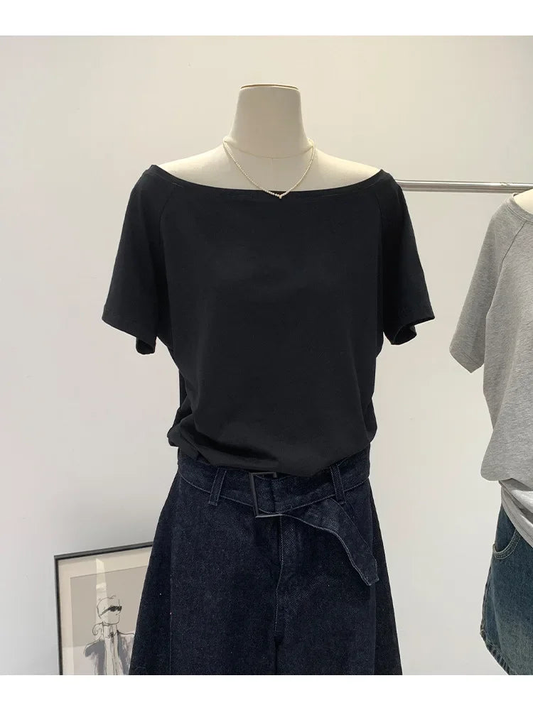 Women's Summer T-shirts™ Casual Clean fit Short Sleeve Y2k Top Aesthetic Clothes
