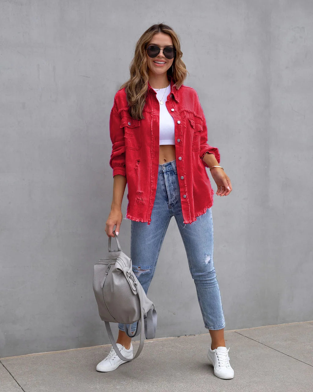 Women's Denim Shirts™ Vintage Oversized Loose Shirt