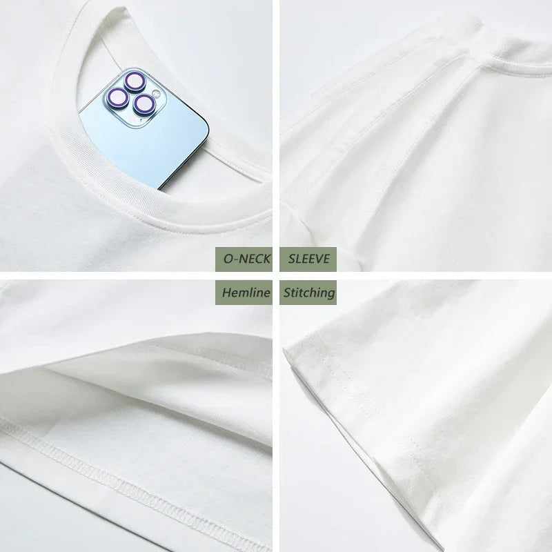 Women's  Letter Printed T Shirt™ Short Sleeve Oversized Cotton Tops