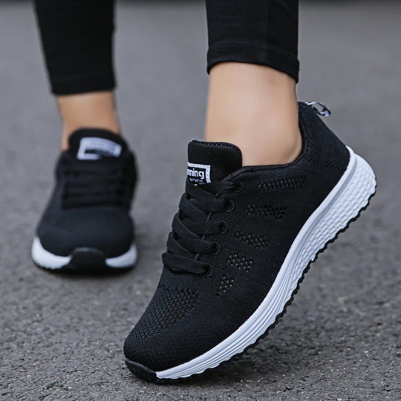 Women's Sneakers™ Breathable Walking Mesh Flat Shoes Sneakers