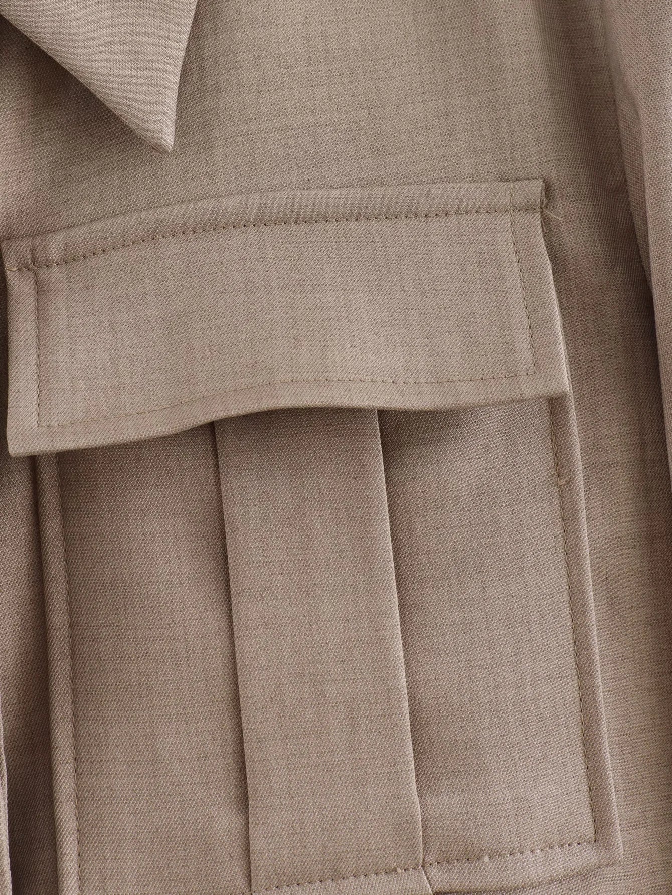 Women's Suits™ Short Jackets  & Chic Wide Leg Pants Set