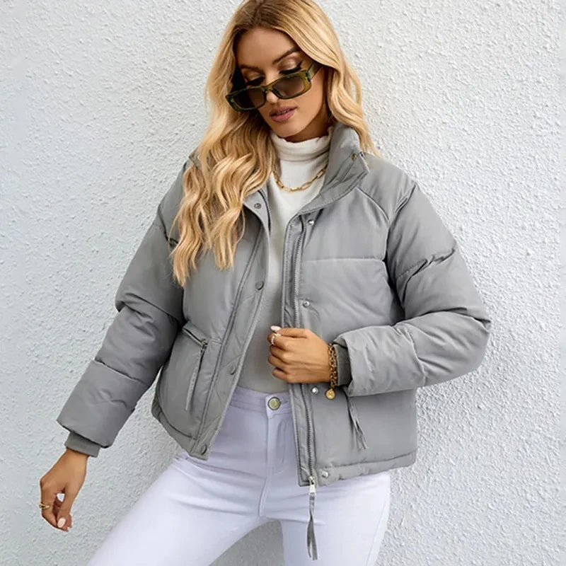 Women's Cotton Jacket™ Short Korean Collar Parkas jackets