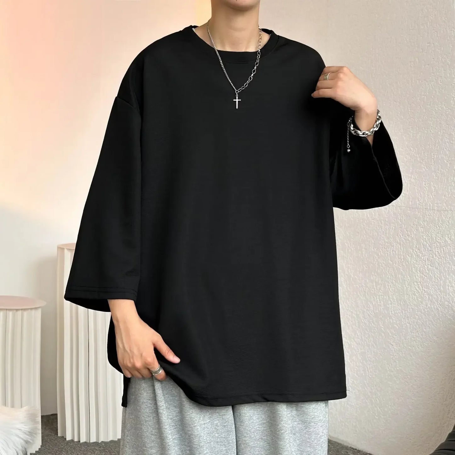 Men's Summer T-Shirt™ Japanese Style  Loose Fit Short Sleeves T-shirt