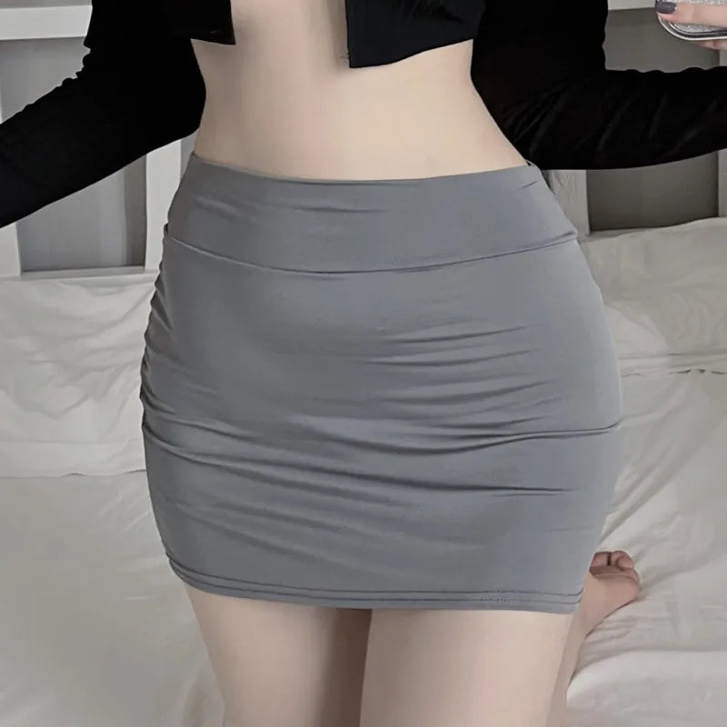 Women's Casual Pencil Mini Short Skirts™ FREEAUCE Korean Style  High Waist Mini Short Skirt